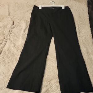 Women's Black Wide-Leg Pants
